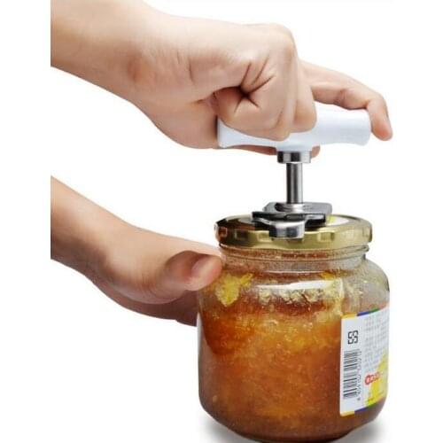 14pcs/lot Adjustable Can Opener Stainless Steel Manual Can Opener Bottle Opener Easy Can Opener