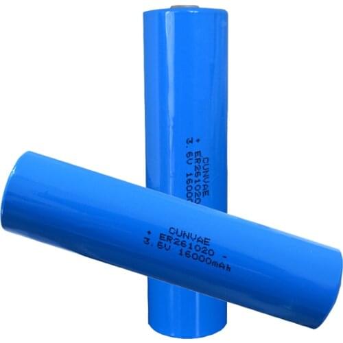 2Pcs ER261020 261020 16000mAh 3.6V Li-SOCl2 Battery Double C Lithium Batteria For electricity meter gas meter ER 261020 ER261020