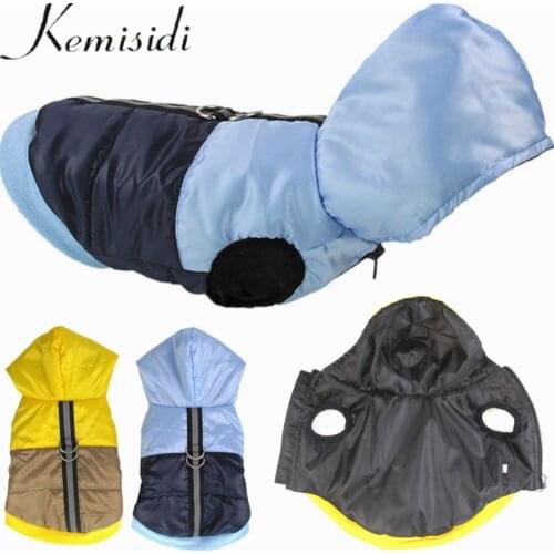 2018 Dog Clothes Waterproof Winter Dog Coat Jacket Reversible Clothing For Small Medium Large Dogs French Bulldog Chihuahua Pug