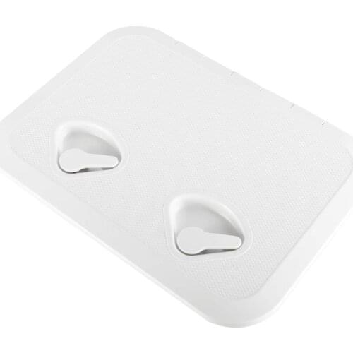 315 440 Deck Access Hatch Cover for Marine Boat Yacht RV Watertight Anti-UV Non-Skid Surface Inspection ABS Plastic Door