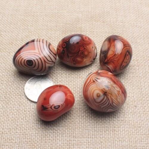 5pcs Natural silk agate crystal mineral specimen point healing as a gift to a friend Drop shipping
