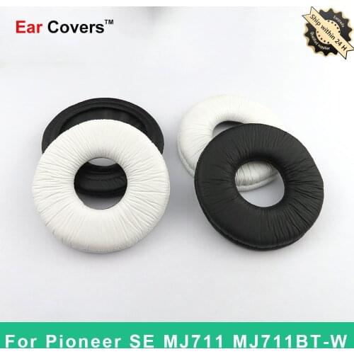 Earpads For Pioneer SE MJ711 MJ711BTW Headphone Earpad Replacement Headset Ear Pads PU Leather Sponge Foam