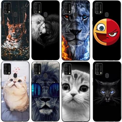 For Samsung Galaxy M31 Case Rose Wolf Cute Patterned Cover Soft Silicon Phone Case for Samsung Galaxy F41 Top Quality