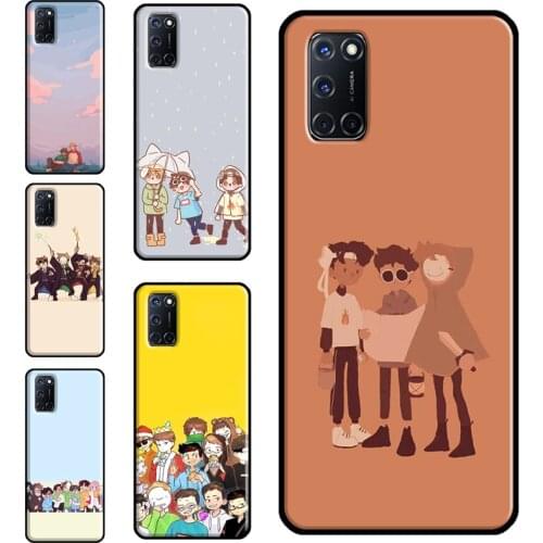 Dream Smp Team Case For OPPO A9 A5 A53 A31 2020 A52 A72 A15 A83 A91 A93 A5S Find X3 Pro Reno 2 Z Funda