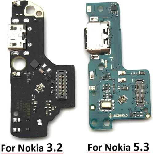 Dock Connector Micro USB Charger Charging Port Flex Cable For Nokia 3.2 5.3 Replacement Part