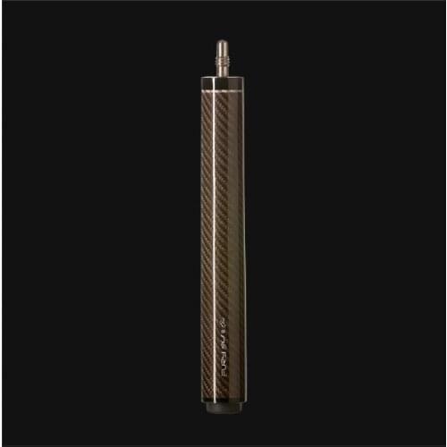 FURY Professional Cue Extention 8" Cue Extension With Bumper Radial Joint Pin 3K Carbon Waved Technology Rod Billiar Accessories