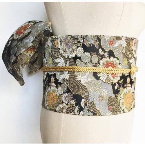 Japanese kimono yukata belt Kimono Cummerbunds Waist belt Women Vintage