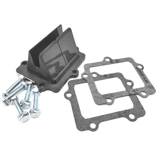 Motorcycle Intake Reed Valve Carbon Fiber For Yamaha YZ250 2-Stroke 1997-2019 for Suzuki RM250 1996-1997 , 2003-2008