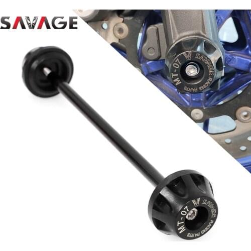 Front Axle Fork Crash Slider For YAMAHA MT-07 FZ-07 2014-2021 MT07 Tracer 700 XSR FZ07 Motorbike Wheel Protector MT FZ 07