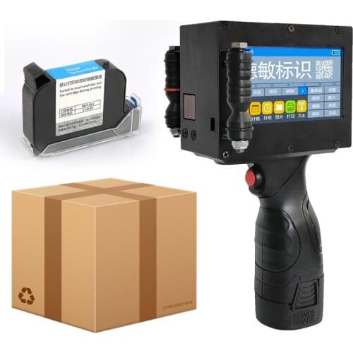 MX3 Handheld Intelligent Inkjet Printer Product Date Food Packaging Code Machine Batch Number Sweep Spray Gun