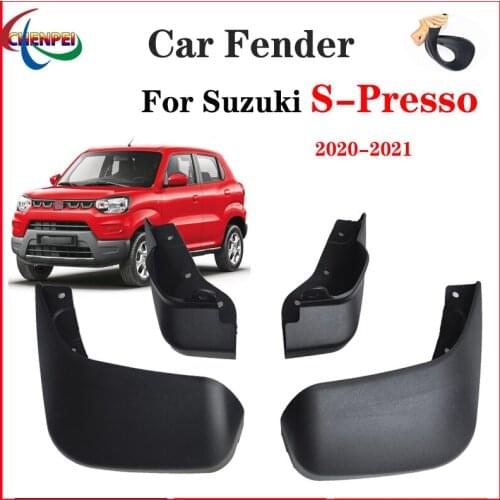 4pcs Special Fender For Suzuki S-Presso 2020-2021 Car Fender Auto Mudguard Tire Supplies Car Decorate Accessories