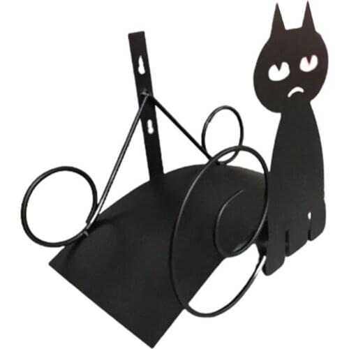 Water pipe Storage rack Black Cat garden Water Pipe Rack home yard irrigation Water Pipe Wall hanging Decor Storage Rack