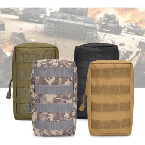 Tactical Molle Pouch Nylon Medical First Aid Kits Outdoor Sports Camping Military Hunting Emergency Survival Kit EDC Tool Bag
