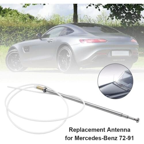 Unique Power Antenna Mast Car Ornaments Replacement Parts Portable for Mercedes Benz W124 W126 W201 W201 2018270001