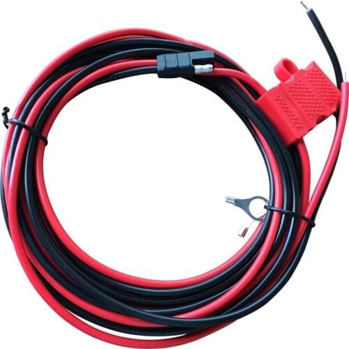 High Quality DC Power Copper Cord Cable 9.84ft for Motorola Mobile Car Radio GM300 series to Car Battery Installation Cable