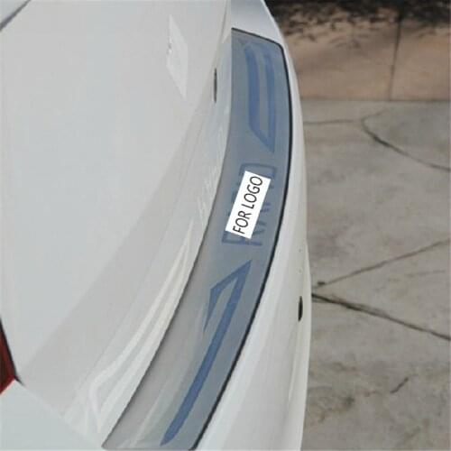 1PCS Stainless steel Rear bumper protector covers for skoda rapid 2012 2013 2014 2015 2016 2017 auto accessories car styling