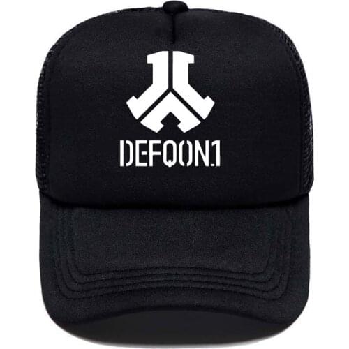 Defqon 1 Pure Women Men Unisex Baseball Cap Hip Hop Summer Outdoor Sun Hat Adjustable Sports caps in Mesh Hat Trucker hat
