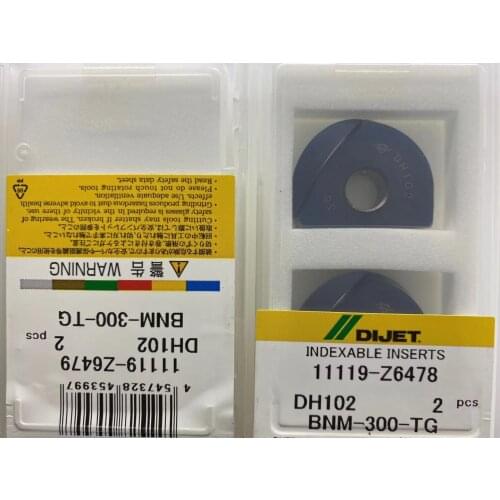 BNM-300-TG DH102 2pcs Original Japan DIJET Cutting Tool BNM insert