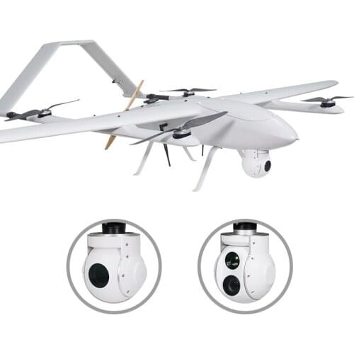 Long Endurance Fixed Wing VTOL UAV Drone for Surveillance and Inspection