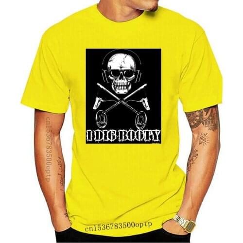 I Dig Booty Metal Detector T-Shirt Mens Ladies Unisex Fit Christmas Gift T Shirt Hot Topic Men Short Sleeve Harajuku