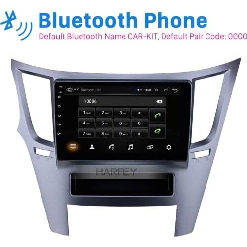 Harfey 9"Android 8.1 Car GPS Stereo for Subaru Outback/LEGACY 2010-2016 with USB WIFI support TPMS DVR SWC Carplay Digital TV
