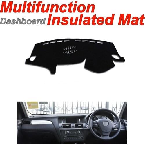 Dashboard Mat Insulated Original Factory Shape pad Protection Cover Carpet Dashmat Special Model For BMW X3 F25 without HUD