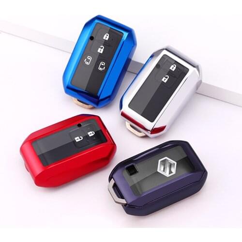 Soft Tpu Car Accessories for Suzuki Swift 2021 Wagon R Monopoly Jimny Sierra II Spacia Ertiga Esteem 2018 2019 2020 Key Case Cap