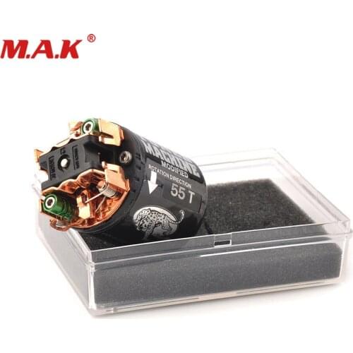 RS-540 Brushed Motor 21/27/35/45/55T For HSP HPI 1/10 1/12 RC Drift/Crawler Car[21T]