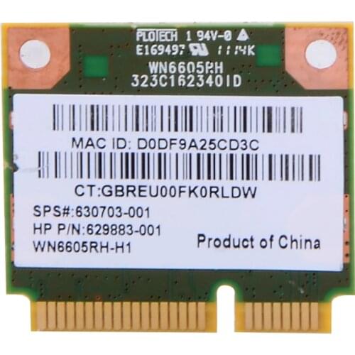 Network Card For RALINK RT5390 HP COMPAQ RT5390 Half Mini Pci-e WiFi Card 630703-001 DSBG