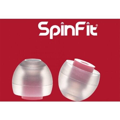 SpinFit CP800 Patented High Quality Silicone Eartips for In-ear Earphone (S/M)
