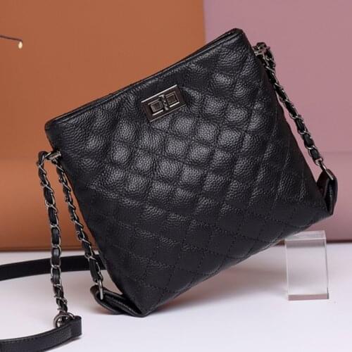 Genuine Leather Women Handbag Designer Soft Cowhide Women Shoulder bags Designer Female Small Crossbody Bags NewLuxury Tote Bag