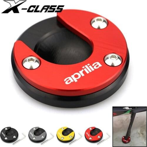 Motorcycle Side Stand Enlarger Kickstand Enlarge Plate Accessories For Aprilia GPR150 APR125 CR150 APR150-6V STX CAFE APR125-2