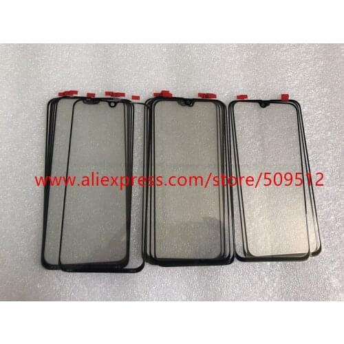 10pcs/lot Aquality Front Outer Glass For Samsung A10 A20 A30 A40 A50 A60 A70 A80 A90 Front Glass Replacement