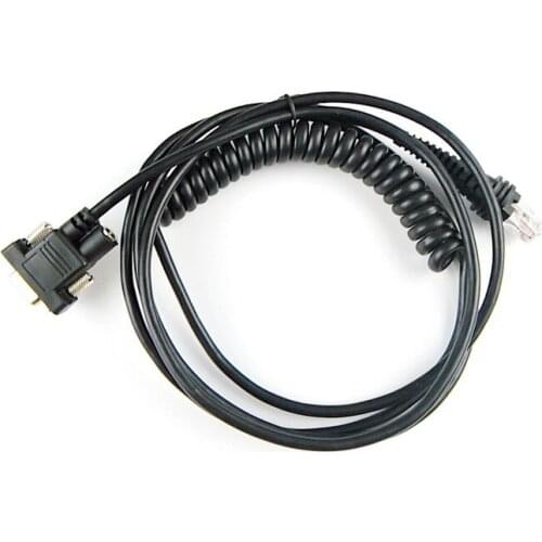 2-PACK BarCode Scanner RS232 Spiral Cable,3M(10feet),For Honeywell HHP 1900g Hyperion 1300g Xenon 1900/1902 Voyager 1250g/1200g