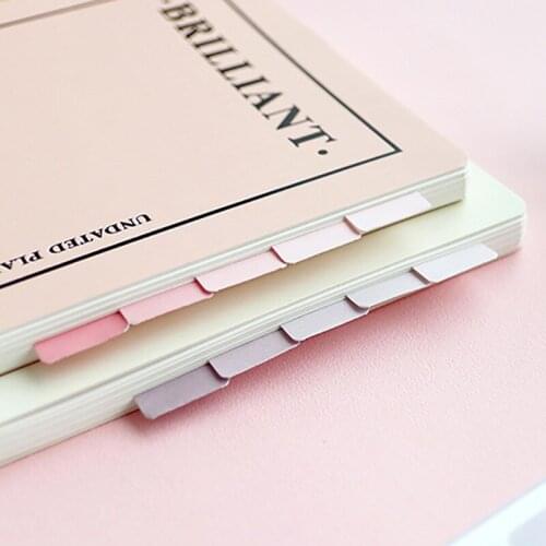 40 pack/lot Color Palette Multifunctional Label Memo Pad Self-Adhesive Sticky Notes Bookmark Promotional Gift Stationery