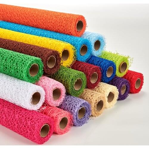 50cm*4.5m Kindergarten Decoration Door curtain Flower Pack Yarn DIY Crafts Background Layout Bouquet Gift Box Wrapping Mesh Yarn