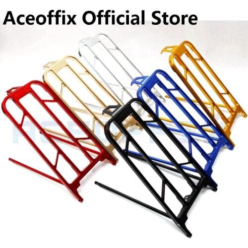 Aceoffix Brompton aluminum CNC rear rack SR01