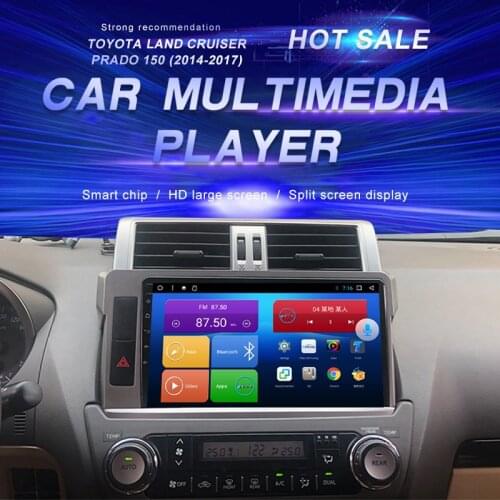 Android Car DVD For Toyota Land Cruiser Prado 150 (2014-2017) Car Radio Multimedia Video Player Navigation GPS Android10.0