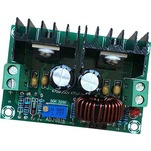 DC Buck Converter, DC To DC Step Down Power Supply Module Voltage Regulator, Max. Power 200W Output Current Up to 8A