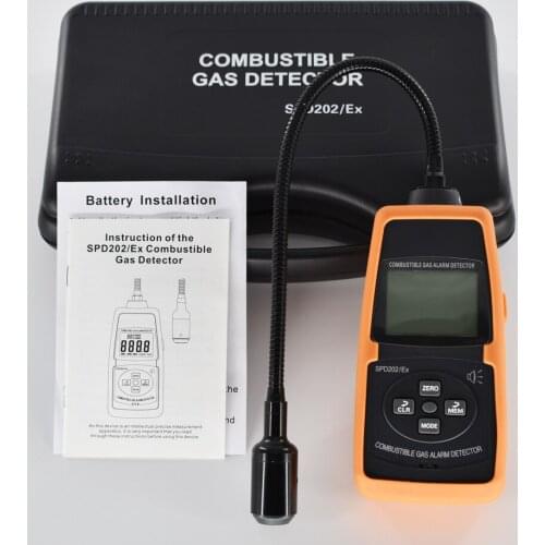 Combustible Gas Detector SPD202/Ex Flammable gas leakage detection Acousto-optic alarming 0-100%LEL 50-50000ppm