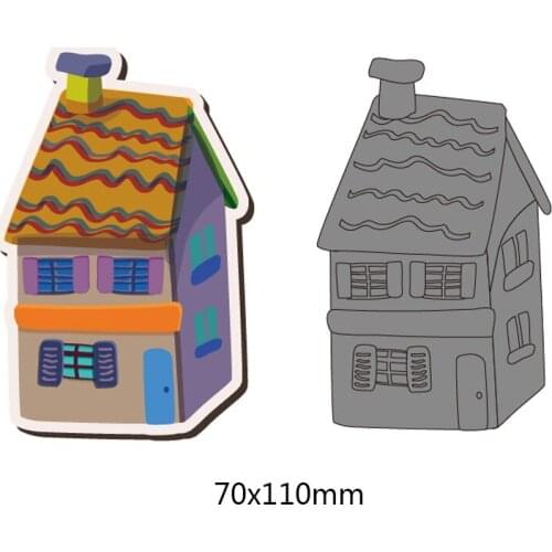 Diy cartoon house series cutting Dies Scrapbooking Decor METAL CUTTING DIES Craft Embossing Die Cut Stencils 2019 new