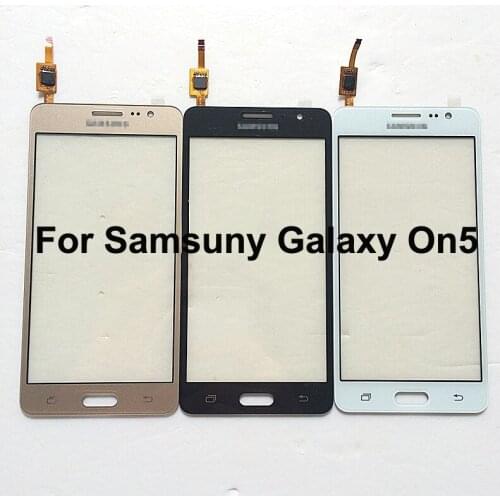 For Sansuny Galaxy On5 GalaxyOn5 G5500 Touch Panel Screen Digitizer Glass Sensor Touchscreen Touch Panel With Flex Cable