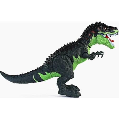 Electric Crawling Toy Laying eggs Dinosaurs Sound Glowing Animals Model Toys for Kids Children Interactive Gift