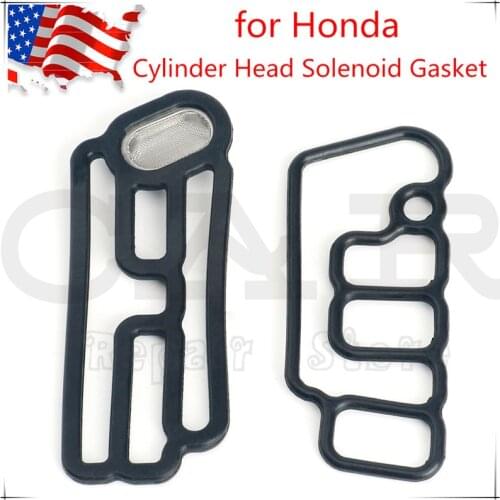 Good Quality Spool Valve Filter for Honda Auto Repair Kit Head Cylinder Solenoid Gasket 15815-R70-A01 15845-R70-A01 VTEC Gasket