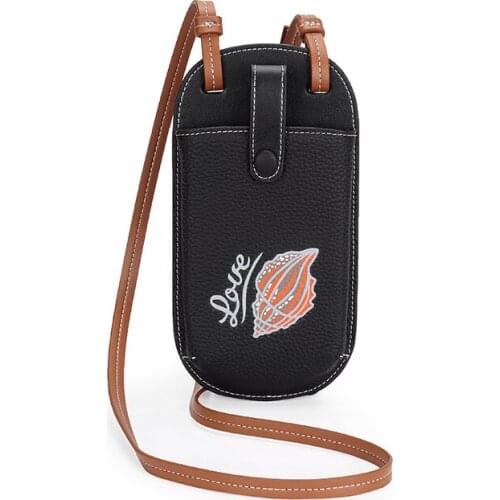 COMFORSKIN Premium 100% Cowhide Leather Women Messenger Bag 2021 New Arrivals Fashion Style Small Cell Phone Bag For Girls