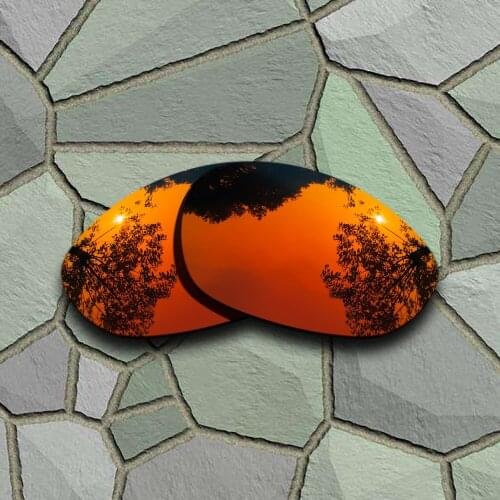 Red Orange Sunglasses Polarized Replacement Lenses for Oakley X Metal XX