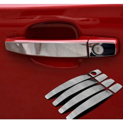 Stainless steel trim DOOR HANDLE Cover Auto accessories For Chevrolet Cruze 2009-2013 For Opel Mokka ASTRA J Insignia