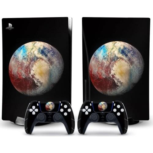 Earth PS5 Standard Disc Edition Skin Sticker Decal Cover for PlayStation 5 Console & Controller PS5 Skin Sticker Vinyl