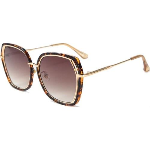 Oversize Sunglasses Women Vintage Square Sun Glasses Men for Outdoor Ladies Eyewear Shades UV400 Oculos Goggles 2107DF