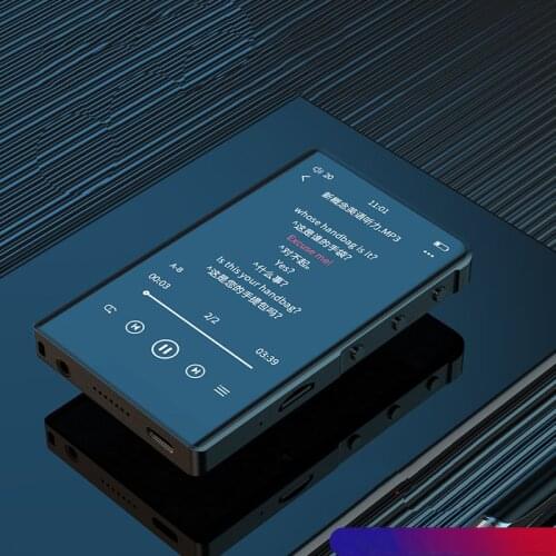 Original RUIZU H9 Metal MP4 Player Bluetooth 5.0 Built-in Speaker Full Touch Screen Support FM Radio,Recording,Video,E-book